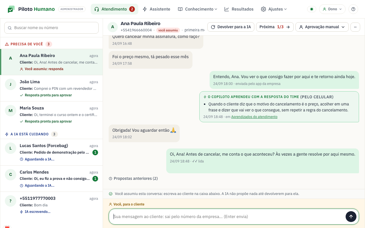 Conversa assumida